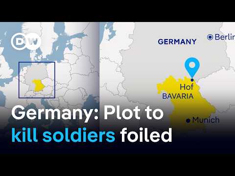 German prosecutors: Plot to kill soldiers in Bavaria foiled | DW News