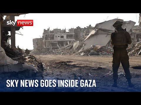 Sky News enters Gaza, witnessing tunnels under kid’s bedrooms & silent streets | Israel-Hamas war