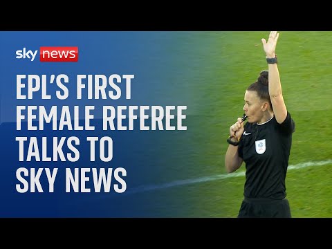 Premier League’s first female referee reflects on 14-year career