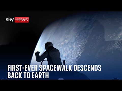 Watch live: Billionaire Jared Isaacman who completed first-ever private spacewalk returns to Earth