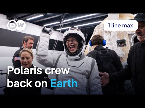 Space X crew return to Earth following first commercial spacewalk | DW News