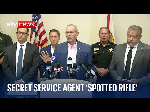 Trump: Witness saw suspect ‘running out of the bushes’