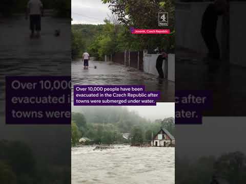 Storm ‘Boris’ has sweeps through central Europe killing at least ten people.