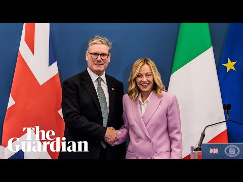 Starmer ‘very interested’ in Italy’s plan to process asylum claims in Albania, Meloni says