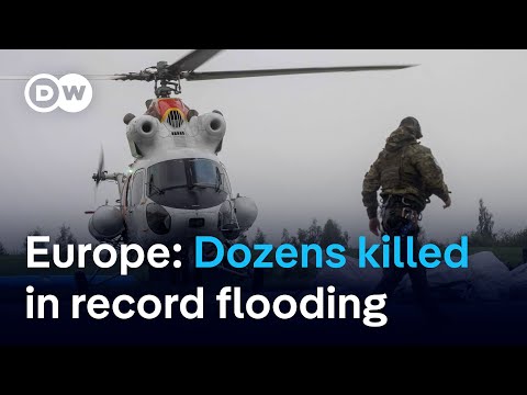 Are some parts of Europe more prone to flooding? Update from flooded European regions | DW News