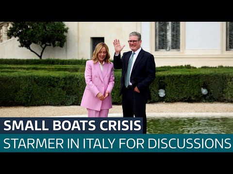 Sir Keir Starmer praises Italy’s PM Giorgia Meloni for handling of illegal migration | ITV News