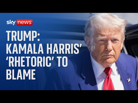 Donald Trump: Kamala Harris’ ‘rhetoric’ language to blame for attempted assassination