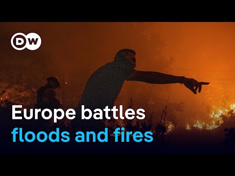 As death toll from European floods rises, Portugal now hit by wildfires I DW News