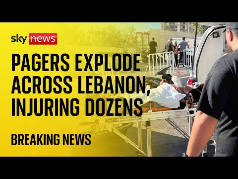BREAKING: Pagers explode across Lebanon, injuring dozens of people including Hezbollah members