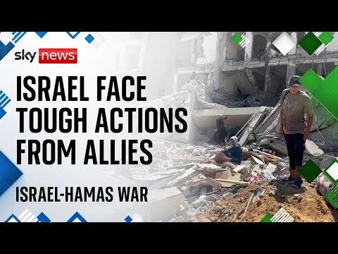 Israeli government faces tough words and actions from its allies | Israel-Hamas war