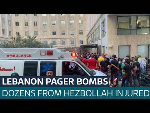 Thousands injured and several dead from exploding pagers in Lebanon, officials say | ITV News