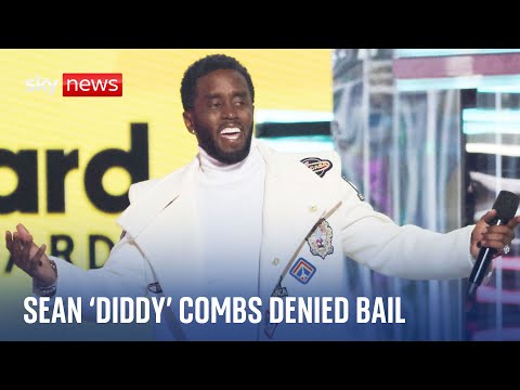 Sean ‘Diddy’ Combs denied bail after pleading not guilty to sex trafficking and racketeering charges