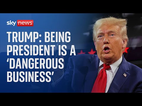Donald Trump seen for first time at rally since ‘apparent assassination attempt’