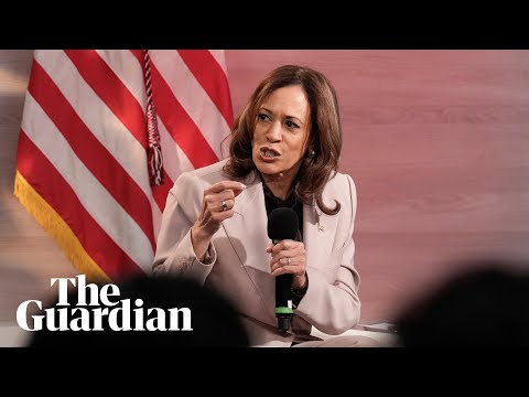 Kamala Harris: bomb threats in Ohio after Trump remarks ‘a crying shame’