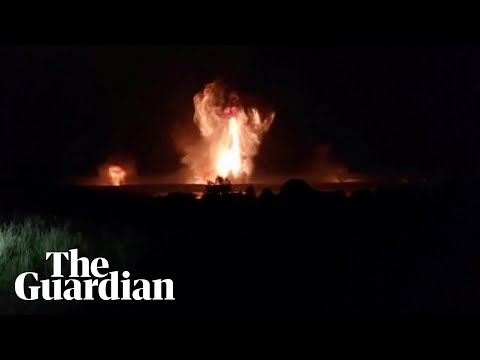 Mushroom cloud seen in Russia’s Tver region after Ukrainian drone attack