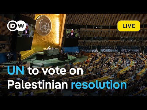 Live: UN special session and vote on Israel’s occupation of Palestinian territories | DW News