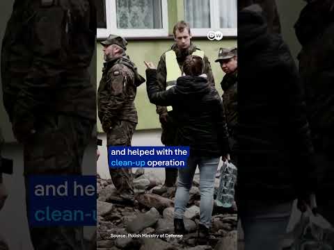 Clean-up after floodwaters recede in Poland | DW News