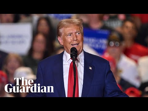‘I hope she said good things about me’, says Trump of Melania’s new book –  video