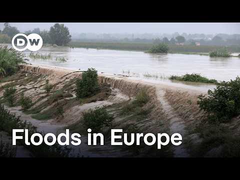Europe floods update: EU’s von der Leyen to meet with eastern European leaders | DW News