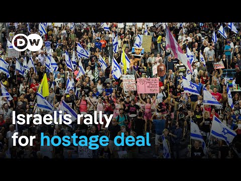 Israeli troops recover bodies of six hostages in Gaza tunnel | DW News