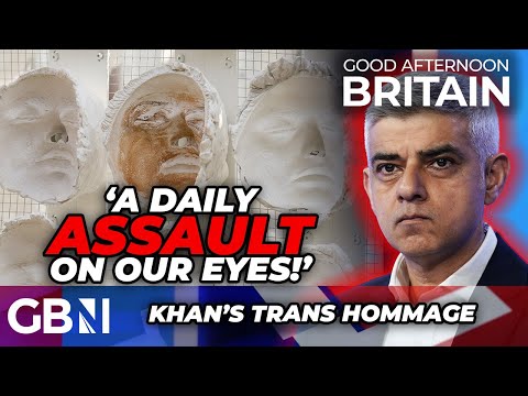 ‘An ASSAULT on our eyes!’ Sadiq Khan SLAMMED for ‘FORCING’ trans madness on Brits with new artwork