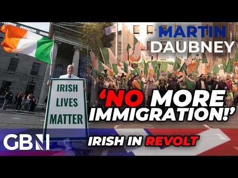 ‘NO MORE immigration!’ Irish FLOOD Dublin streets in FURY to demand END to mass migration