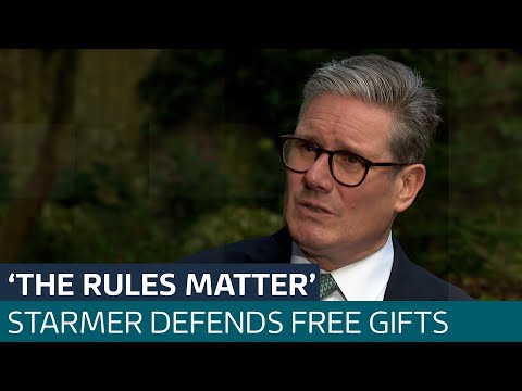 ‘Most people would say that’s a fair argument’: Starmer defends accepting freebies | ITV News