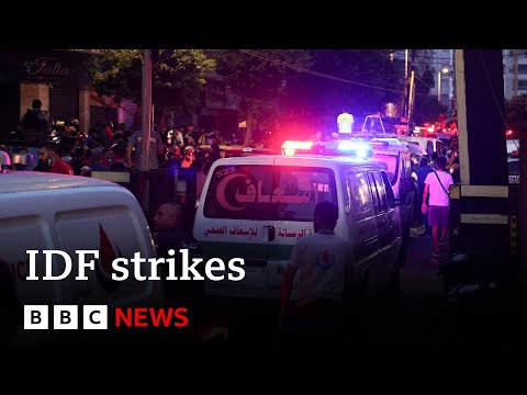 Israel says it killed senior Hezbollah figures in strike on Beirut | BBC News