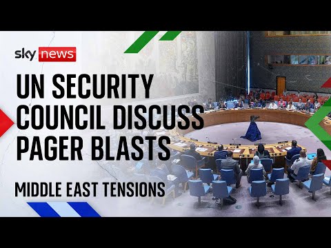 UN Security Council meeting to discuss Lebanon pager explosions and Middle East tensions – live