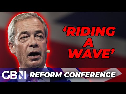 Nigel Farage is a ‘number one OPPORTUNIST’ who is ‘riding a wave’ at the Reform conference
