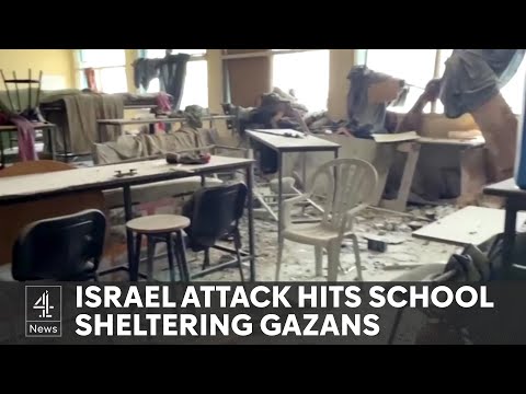 Israel-Hamas war: strike on Gaza school kills at least 22
