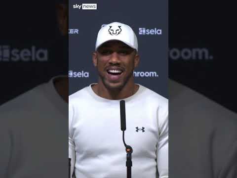 Anthony Joshua: ‘I want to continue fighting’