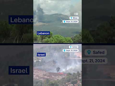 Israel, Hezbollah trade cross-border strikes | DW News