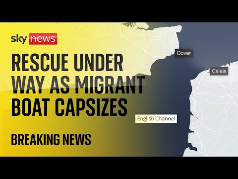 BREAKING: Rescue under way in Channel as boat carrying migrants capsizes – French media