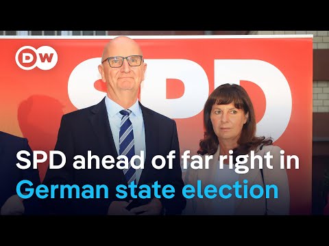 Germany: SPD set to finish ahead of AfD in Brandenburg vote | DW News