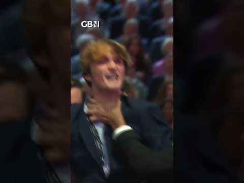 WATCH: The moment Chancellor Rachel Reeves HECKLED by pro-Gaza protester
