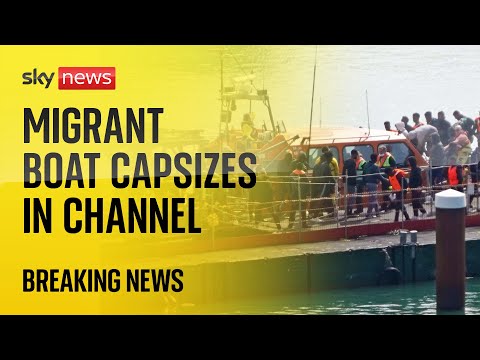 Watch live: Major rescue operation underway in the English Channel