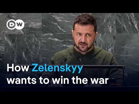 Ukrainian President seeks backing for his ‘victory plan’ on visit to US | DW News