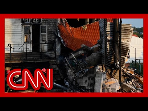 Ukraine’s foreign minister reacts to deadly Russian strike in Paltova