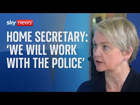Home secretary plans to ‘restore respect to law and order’
