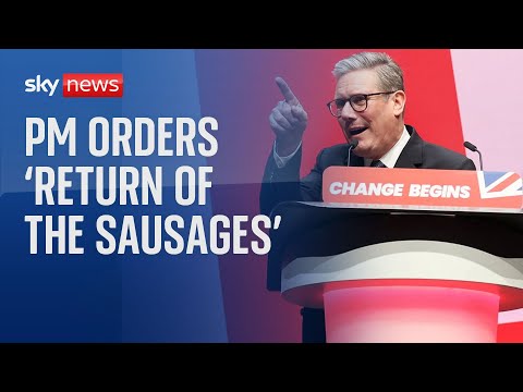 Sir Keir Starmer calls for ‘return of the sausges’ in Gaza