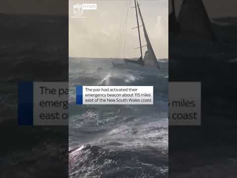Stranded sailors rescued off Oz coast