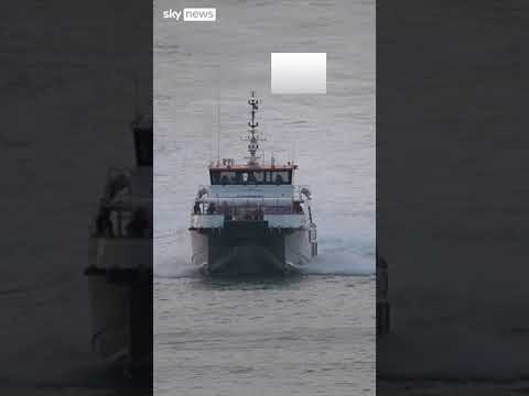 Migrants rescued from capsized boat