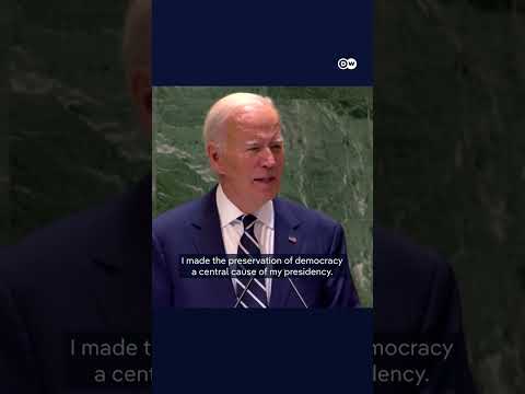 Biden: ‘People are more important than power’ | DW News