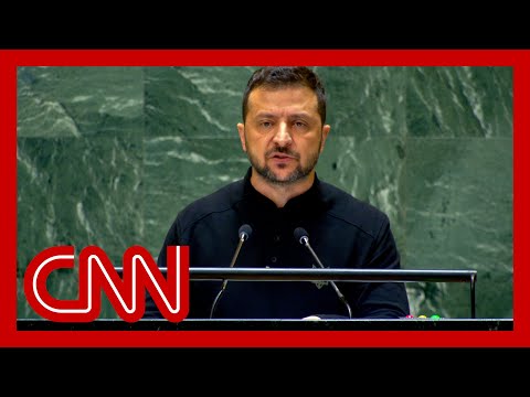 Hear what Zelensky said to world leaders in UN address
