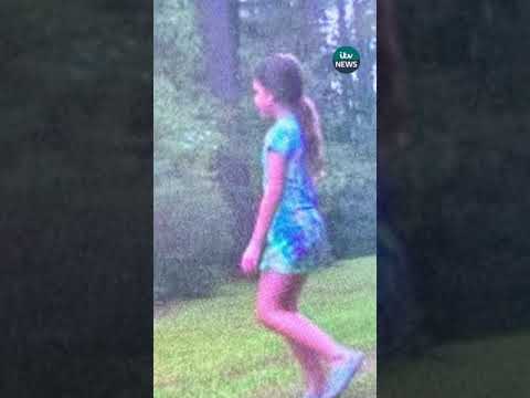 A 10-year-old girl was found asleep in the woods #itvnews
