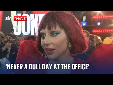 Joker premiere: Lady Gaga says ‘as dark as the world of Joker is, we laughed a lot’