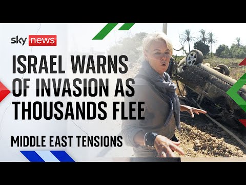 Troops told to prepare for ‘possible’ invasion as Lebanese flee onslaught
