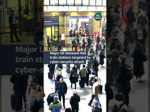 Major UK Network Rail train stations targeted by ‘Islamophobic’ cyber-security attack | ITV News
