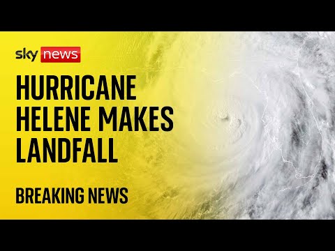 Hurricane Helene latest: ‘Extremely dangerous’ storm strengthens as it makes landfall in Florida